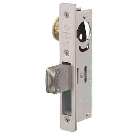 Adams Rite MS DEADBOLT 1-1/8 BS 628 1-1/8 Inch Backset Radius Faceplate Strike Not Included Aluminum ADR-MS1851S-310-628